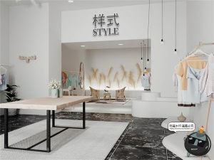 儿童童装服装衣服衣架短袖招牌吊牌品牌贴图vi样机PSD模板PS素材-设计猿