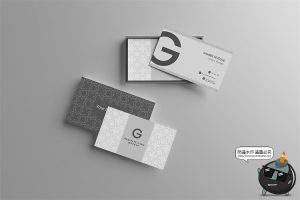 商务商业个人名片卡片盒装展示模型mockups样机贴图PSD模板PS素材-设计猿