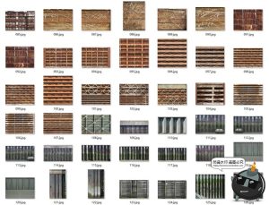 隔板金属框架围栏生锈破旧废墟废土荒芜风格后期合成JPG图片素材-设计猿
