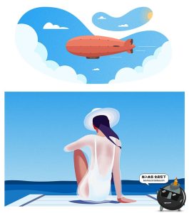 噪点杂点PS笔刷手绘插画绘本散点颗粒粗糙做旧肌理复古笔触素材-设计猿