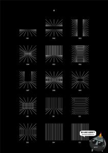 180款几何空间结构网格简约线条线描抽象PNG免抠图形AI矢量素材-设计猿