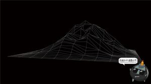 高科技抽象地形地理故障等高线山脉三维背景线条纹理AI矢量素材-设计猿