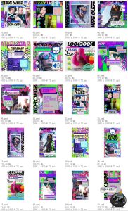 复古像素风窗口自媒体广告元素贴纸图文排版PSD模板PNG元素素材-设计猿