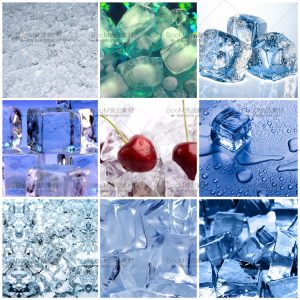 高清水泡波纹海浪水滴水花飞溅夏季透明水珠冰块JPG特效PSD素材-设计猿