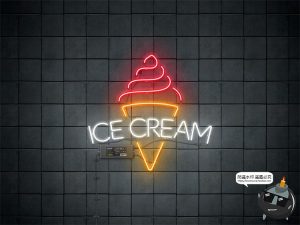 霓虹灯专题灯管配件建筑框架发光字特效PSD模板ASL样式字体素材-设计猿