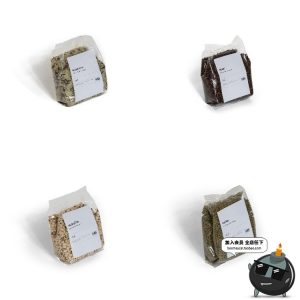 五谷杂粮粗粮食品塑料袋vi包装logo设计展示智能贴图样机模板素材-设计猿