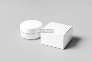 化妆品护肤品美妆类洗面奶手霜外包装盒智能贴图样机PSD模板素材-设计猿