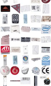 125款潮流复古做旧磨损破旧标签不干胶贴纸图片PNG免抠装饰素材-设计猿