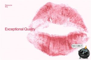 情人节口红唇印吻痕唇黑白色图案印花PNG免抠拼贴图片素材可改色-设计猿