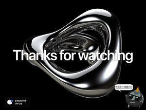 液态金属银色液体圆环不锈钢镀铬3D科幻抽象图形PNG免抠图片素材-设计猿