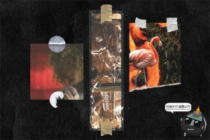 复古潮流做旧褶皱磨损胶带标签贴纸拼贴图剪贴画图片PNG免抠素材-设计猿