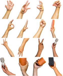 真实人物手部动作手势姿势指头透明免抠PNG图片美工PS设计素材-设计猿