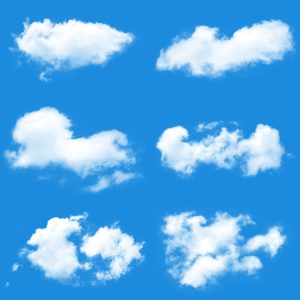 天空蓝天白云朵免抠PNG素材PS后期高清影楼婚纱外景特效合成背景-设计猿