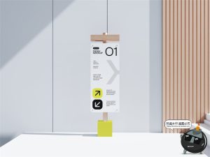 品牌形象文创VI数码文具导视提案作品展示效果图PSD模板样机素材-设计猿