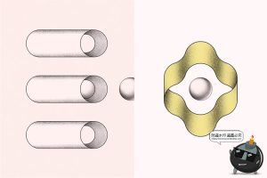 半调复古潮流时尚抽象线条噪点颗粒艺术几何图形png免抠图片素材-设计猿