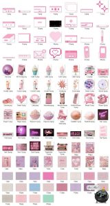 Y2K芭蕾粉潮流复古未来科幻迷幻抽象艺术PNG免抠拼贴画AI矢量素材-设计猿