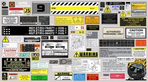 工业工程道路施工危险安全生产信息图标信号警示标识PSD模板素材-设计猿