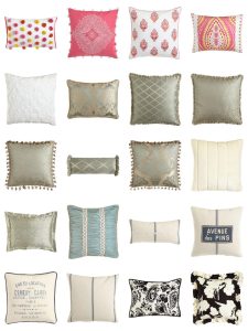 高清抱枕布艺枕头沙发靠垫坐垫PNG免抠图软装室内装饰设计PSD素材-设计猿