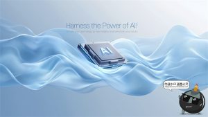 未来科幻人工智能AI算力芯片数码科技主视觉海报背景PSD模板素材-设计猿