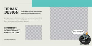 方形公司产品目录手册商业杂志图文排版版式PS分层Ai矢量模板素材-设计猿