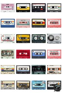 美式怀旧复古可爱磁带卡带透明背景图片电子手账PNG免扣美工素材-设计猿