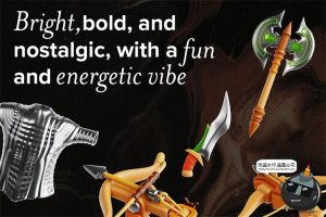 趣味3D卡通游戏装备武器斧刀剑锤盔甲插画OBJ插图icon图标PNG素材-设计猿