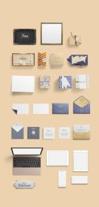 圣诞节冬季海报场景元素广告bnner时尚卡通排版设计PS素材合集包-设计猿