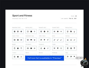 体育竞技小图标篮球足球运动icon线面结合图标PNG素材svg+fig格式-设计猿