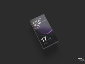 手机包装盒模型模版vi智能贴图样机展示封面效果图PSD模板ps素材-设计猿