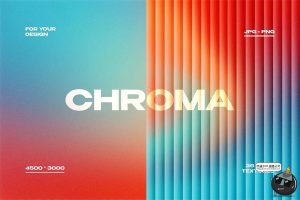 复古科幻时尚长虹玻璃条纹彩虹渐变颗粒噪点背景底纹JPG图片素材-设计猿